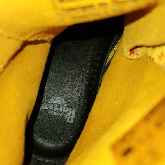 Vintage yellow floral doc martens - Picture 5 of 5